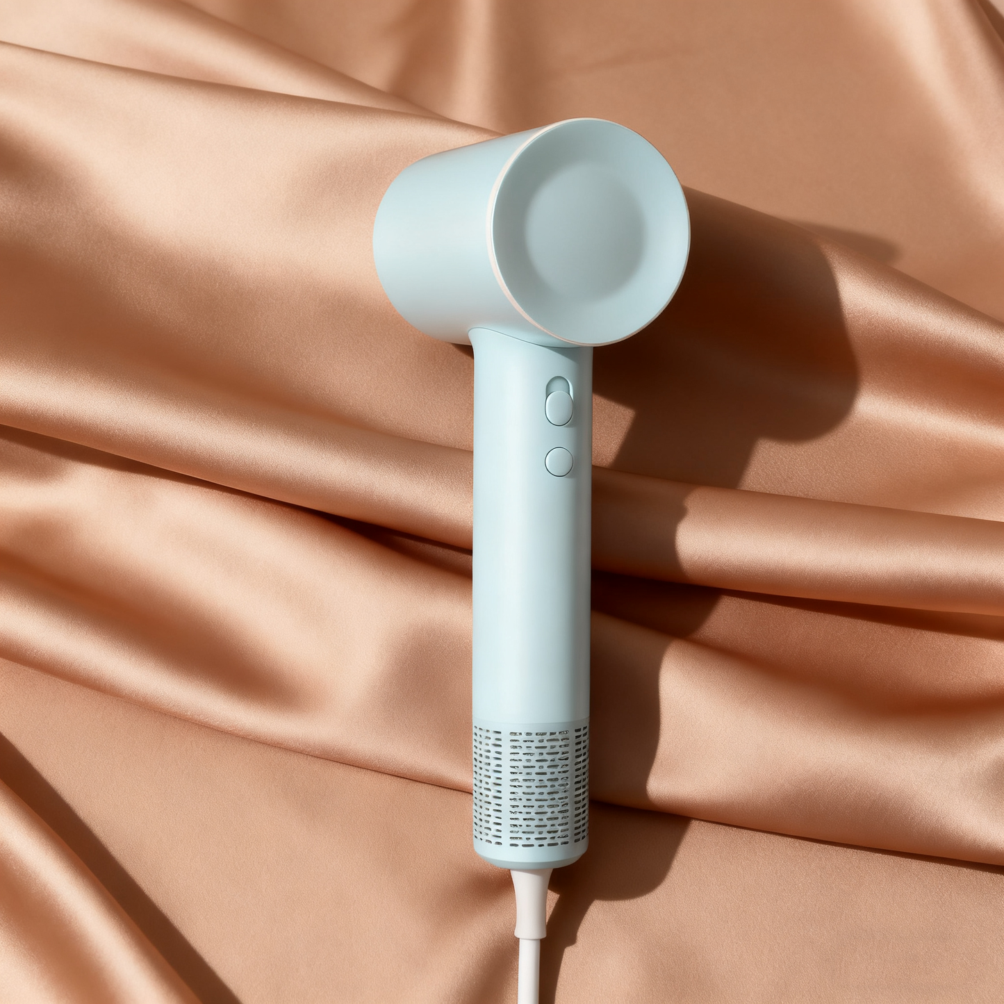 Sèche-cheveux ionique haute vitesse sans balais, 2000W, Bleu